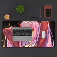 Load image into Gallery viewer, Darling In The FranXX Mouse Pad (Desk Mat) With Laptop
