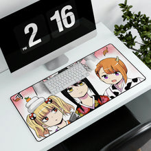 Load image into Gallery viewer, Mieruko Chan Anime Characters Mouse Pad (Desk Mat)
