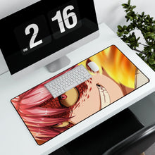 Load image into Gallery viewer, Fairy Tail Natsu Dragneel Mouse Pad (Desk Mat) With Laptop
