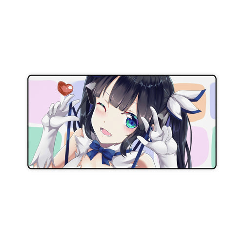 Is It Wrong to Try to Pick Up Girls in a Dungeon? Hestia Mouse Pad (Desk Mat)