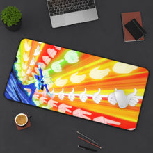 Load image into Gallery viewer, Power of Hand Signs Mouse Pad (Desk Mat) On Desk
