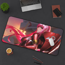 Load image into Gallery viewer, Darling In The FranXX Mouse Pad (Desk Mat) On Desk
