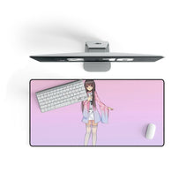 Load image into Gallery viewer, Anime Girl Mouse Pad (Desk Mat) On Desk

