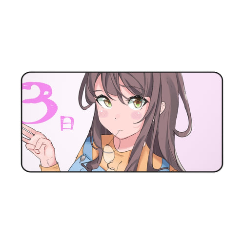 Rascal Does Not Dream Of Bunny Girl Senpai Mouse Pad (Desk Mat)