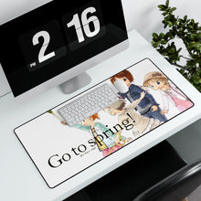 Load image into Gallery viewer, Ichigo Mashimaro Mouse Pad (Desk Mat) With Laptop
