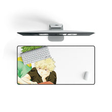 Load image into Gallery viewer, My Hero Academia Izuku Midoriya, Katsuki Bakugou Mouse Pad (Desk Mat) On Desk
