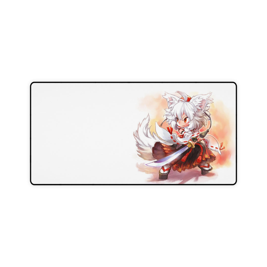 Momiji In Defence Mode Mouse Pad (Desk Mat)