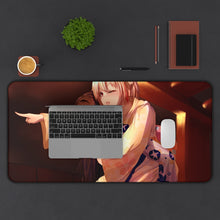 Load image into Gallery viewer, Lycoris Recoil Takina Inoue, Chisato Nishikigi Mouse Pad (Desk Mat) With Laptop
