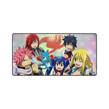 Load image into Gallery viewer, Fairy Tail Natsu Dragneel, Erza Scarlet, Gray Fullbuster, Lucy Heartfilia, Happy Mouse Pad (Desk Mat)
