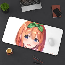 Load image into Gallery viewer, The Quintessential Quintuplets Yotsuba Nakano Mouse Pad (Desk Mat) On Desk
