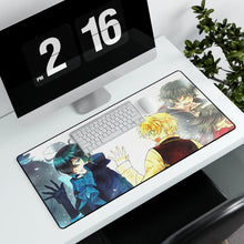 Load image into Gallery viewer, Anime Crossover Mouse Pad (Desk Mat) With Laptop
