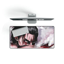 Load image into Gallery viewer, Eren Attack on Titan Mouse Pad (Desk Mat)
