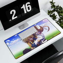 Load image into Gallery viewer, Magical Girl Lyrical Nanoha Mouse Pad (Desk Mat) With Laptop
