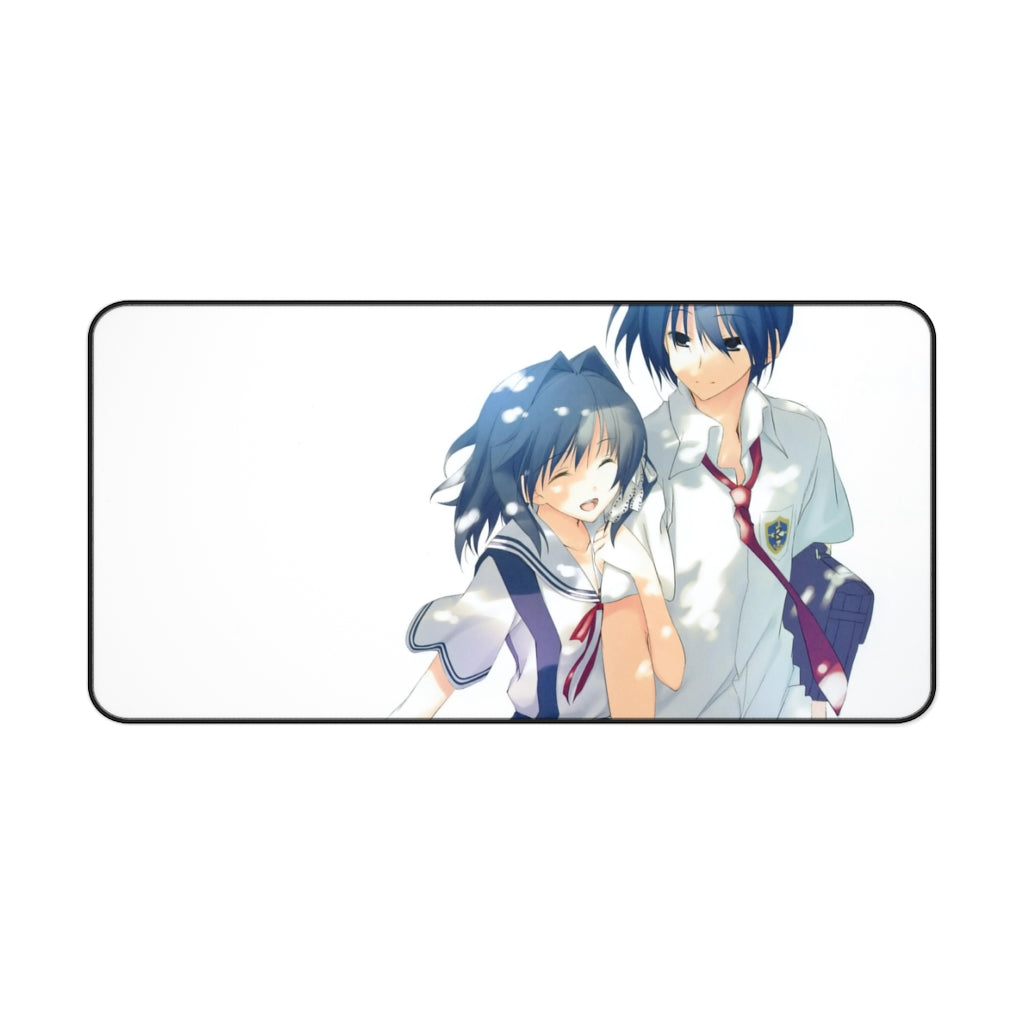 Clannad Tomoya Okazaki, Ryou Fujibayashi Mouse Pad (Desk Mat)