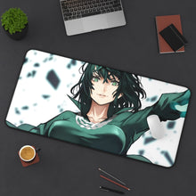 Load image into Gallery viewer, One-Punch Man Mouse Pad (Desk Mat) On Desk
