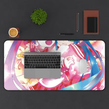 Load image into Gallery viewer, Lucky Star Konata Izumi, Kagami Hiiragi Mouse Pad (Desk Mat) With Laptop
