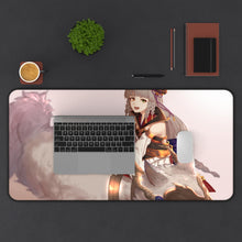 Load image into Gallery viewer, Granblue Fantasy Granblue Fantasy Mouse Pad (Desk Mat) With Laptop
