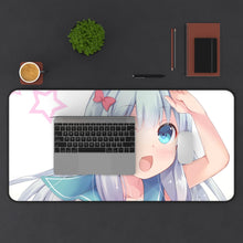 Load image into Gallery viewer, EroManga-Sensei Mouse Pad (Desk Mat) With Laptop
