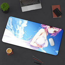 Load image into Gallery viewer, Anime Girl Mouse Pad (Desk Mat) On Desk
