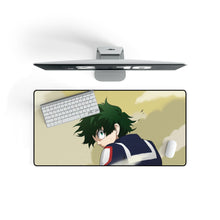Load image into Gallery viewer, My Hero Academia Izuku Midoriya Mouse Pad (Desk Mat) On Desk
