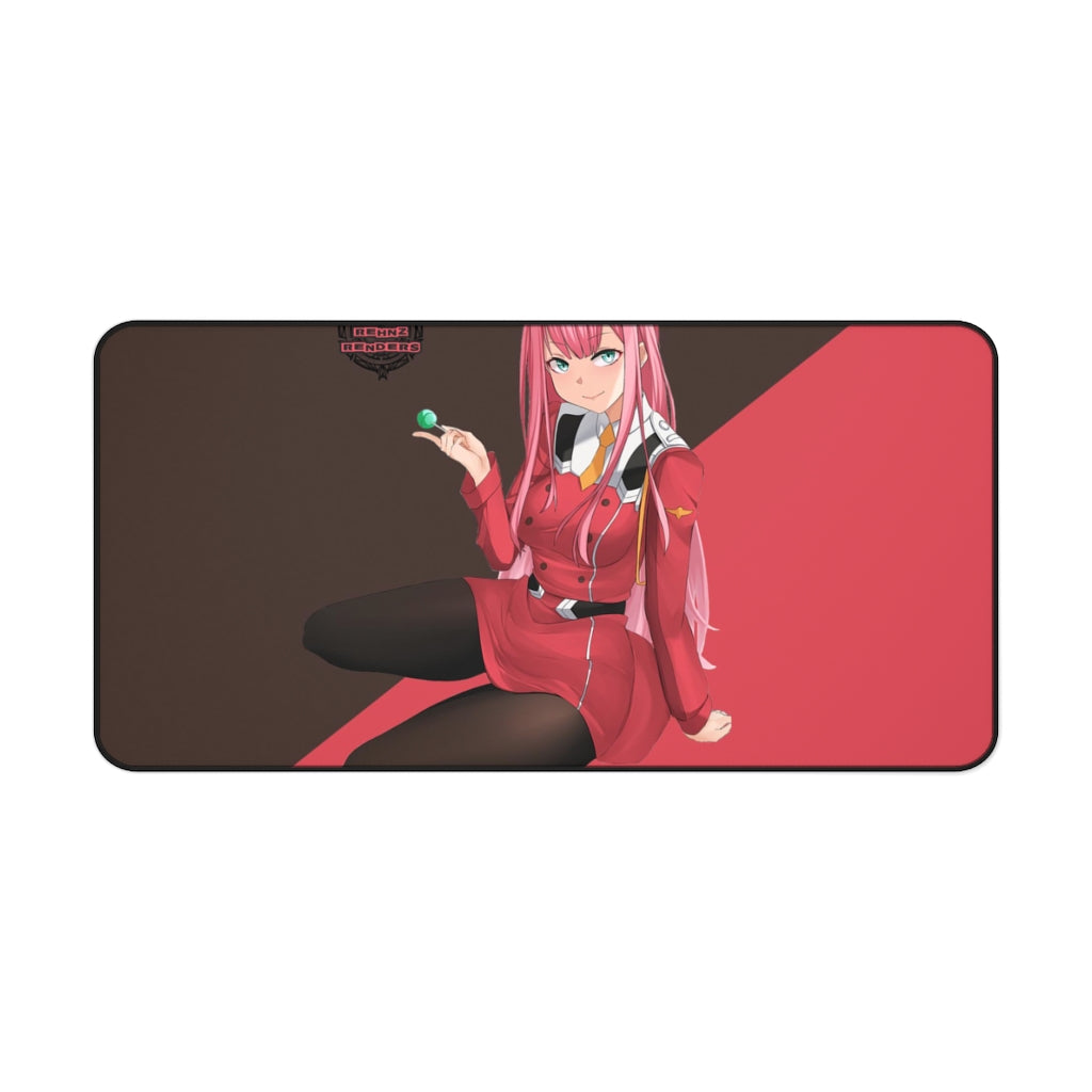 Zero Two (Darling in the FranXX) Mouse Pad (Desk Mat)