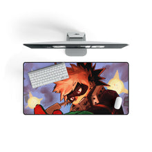 Load image into Gallery viewer, My Hero Academia Katsuki Bakugou Mouse Pad (Desk Mat) On Desk
