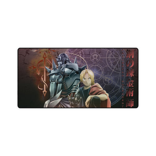 Fullmetal Alchemist-Edward & Alphonse Mouse Pad (Desk Mat)