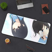 Load image into Gallery viewer, Sound! Euphonium Mizore Yoroizuka, Nozomi Kasaki Mouse Pad (Desk Mat) On Desk
