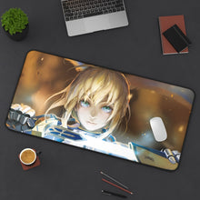 Load image into Gallery viewer, Saber (Fate Series) Mouse Pad (Desk Mat) On Desk
