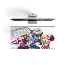 Load image into Gallery viewer, Magical Girl Lyrical Nanoha Mouse Pad (Desk Mat) On Desk

