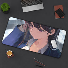 Load image into Gallery viewer, Komi Can&#39;t Communicate Komi Shouko Mouse Pad (Desk Mat) On Desk
