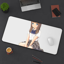 Load image into Gallery viewer, Anime Girl Mouse Pad (Desk Mat) On Desk
