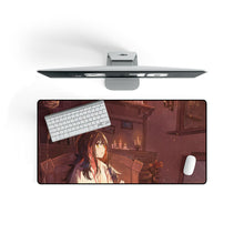 Load image into Gallery viewer, Anime Girl Mouse Pad (Desk Mat) On Desk
