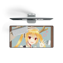 Load image into Gallery viewer, Miss Kobayashi's Dragon Maid Mouse Pad (Desk Mat) On Desk

