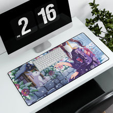 Load image into Gallery viewer, Anime Girl Mouse Pad (Desk Mat) With Laptop
