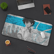 Load image into Gallery viewer, A Certain Magical Index Kamijou Touma Mouse Pad (Desk Mat) With Laptop
