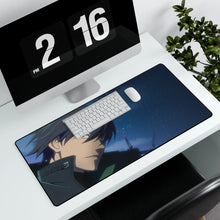 Load image into Gallery viewer, Darker Than Black Hei Mouse Pad (Desk Mat) With Laptop
