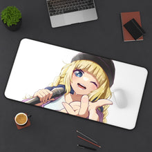 Load image into Gallery viewer, Ya Boy Kongming! Eiko Tsukimi Mouse Pad (Desk Mat) On Desk
