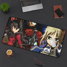Load image into Gallery viewer, Fate/Stay Night Mouse Pad (Desk Mat) On Desk
