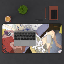Load image into Gallery viewer, Anohana Mouse Pad (Desk Mat) With Laptop
