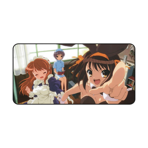 The Melancholy Of Haruhi Suzumiya Mouse Pad (Desk Mat)