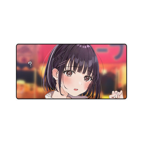 Anime Girl Mouse Pad (Desk Mat)