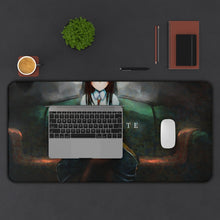 Load image into Gallery viewer, Makise Kurisu Mouse Pad (Desk Mat) With Laptop
