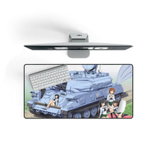 Load image into Gallery viewer, Girls und Panzer Mouse Pad (Desk Mat) On Desk
