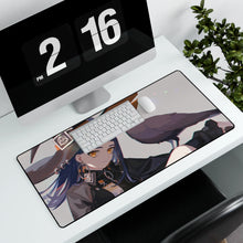 Load image into Gallery viewer, Anime Girl Mouse Pad (Desk Mat) With Laptop

