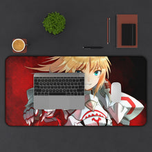 Load image into Gallery viewer, Fate/Apocrypha Saber Of Red Mouse Pad (Desk Mat) With Laptop
