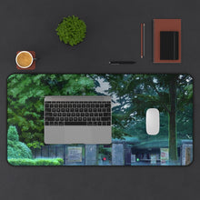 Load image into Gallery viewer, The Garden Of Words Mouse Pad (Desk Mat) With Laptop
