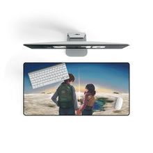 Load image into Gallery viewer, Your Name. Mouse Pad (Desk Mat) On Desk
