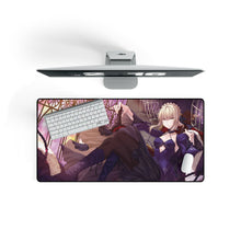 Load image into Gallery viewer, Fate/Grand Order Saber, Saber Alter Mouse Pad (Desk Mat) On Desk
