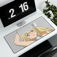 Load image into Gallery viewer, Is It Wrong to Try to Pick Up Girls in a Dungeon? Mouse Pad (Desk Mat) With Laptop
